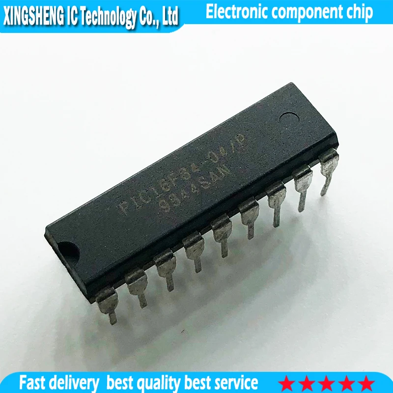 

5 шт. PIC16F84-04/P PIC16F84-04P DIP18 In Stock