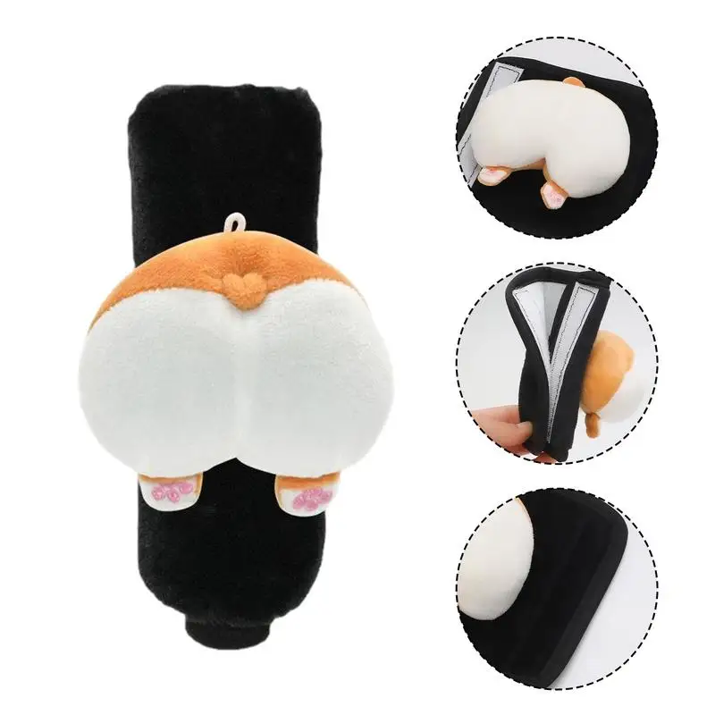 

Corgi Butt Cartoon Cute Universal Handbrake Cover E Brake Sleev Feel The Superior Softness Fun And Quirky E Brake cover for cars