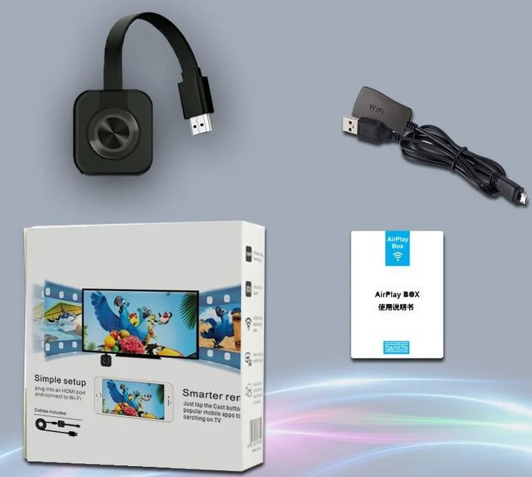 

1080P Wireless TV Stick WiFi Dongle HDMI-cmopatible Wireless Display Receiver for Home Theater HDTV