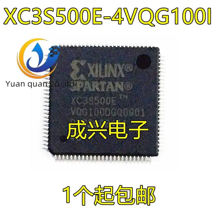 

2pcs original new Chip XC3S500E-4VQG100I XC3S500E-4VQG100C TQFP - 100 embedded