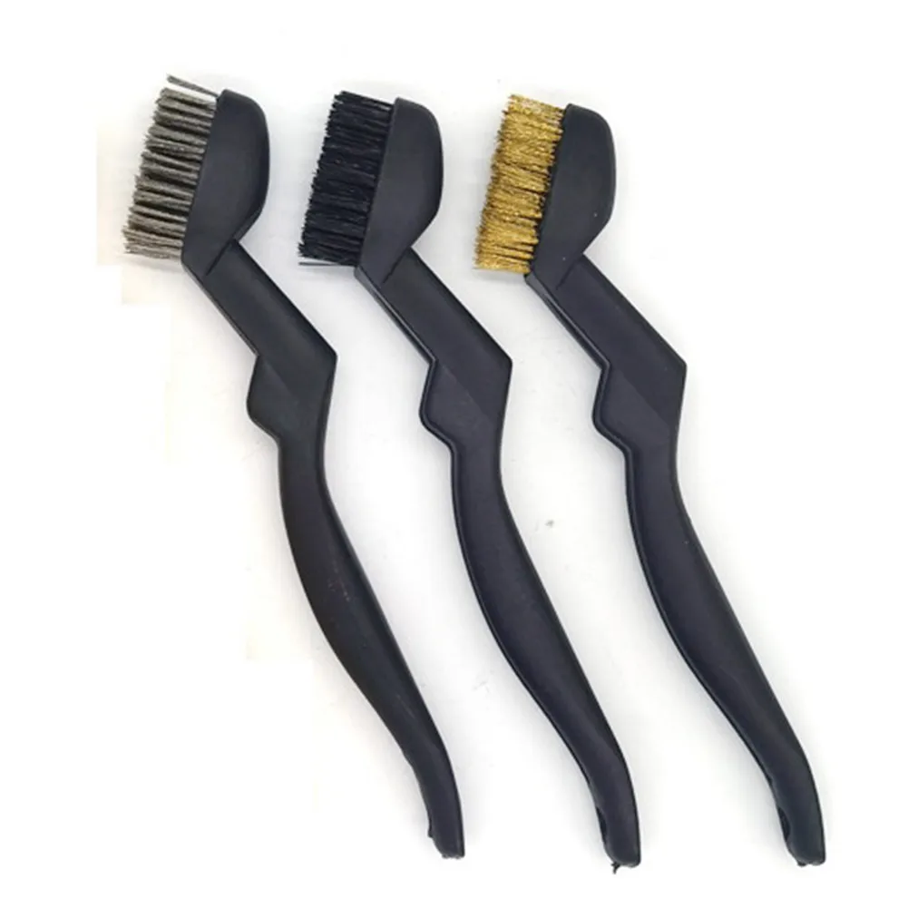 

METAL Wire Brush MINI MICRO STEEL RUST REMOVER Set Stainless Steel Tool