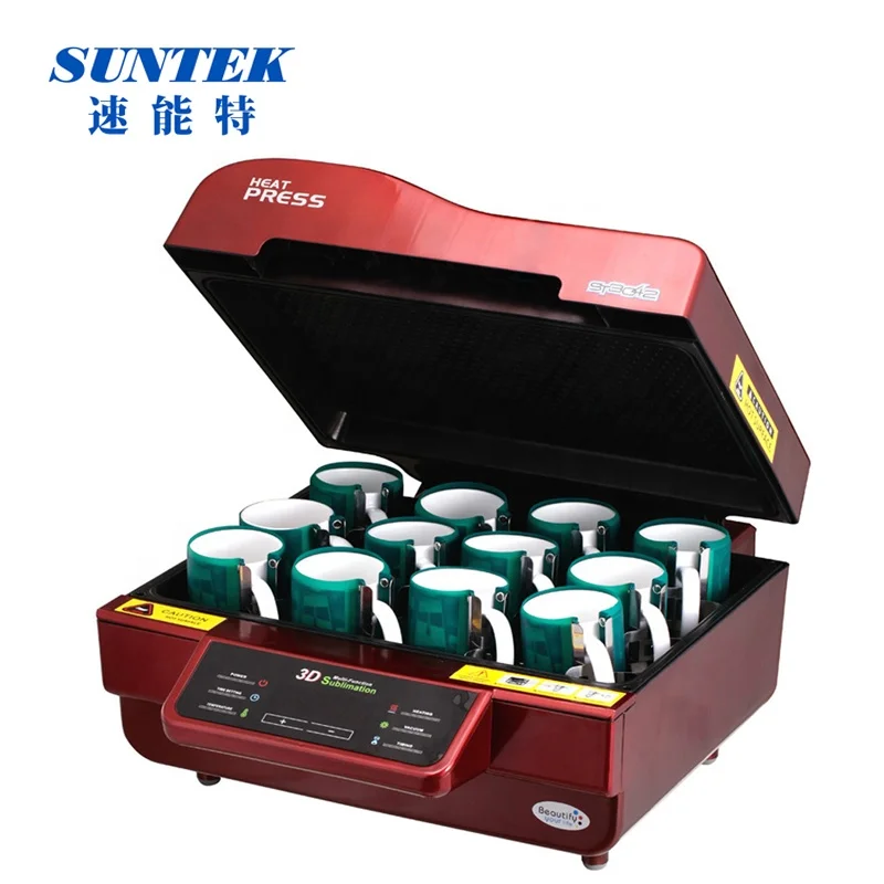 Рекламная акция 3d сублимационный вакуумный Прямой Тонкий термопресс для кружек