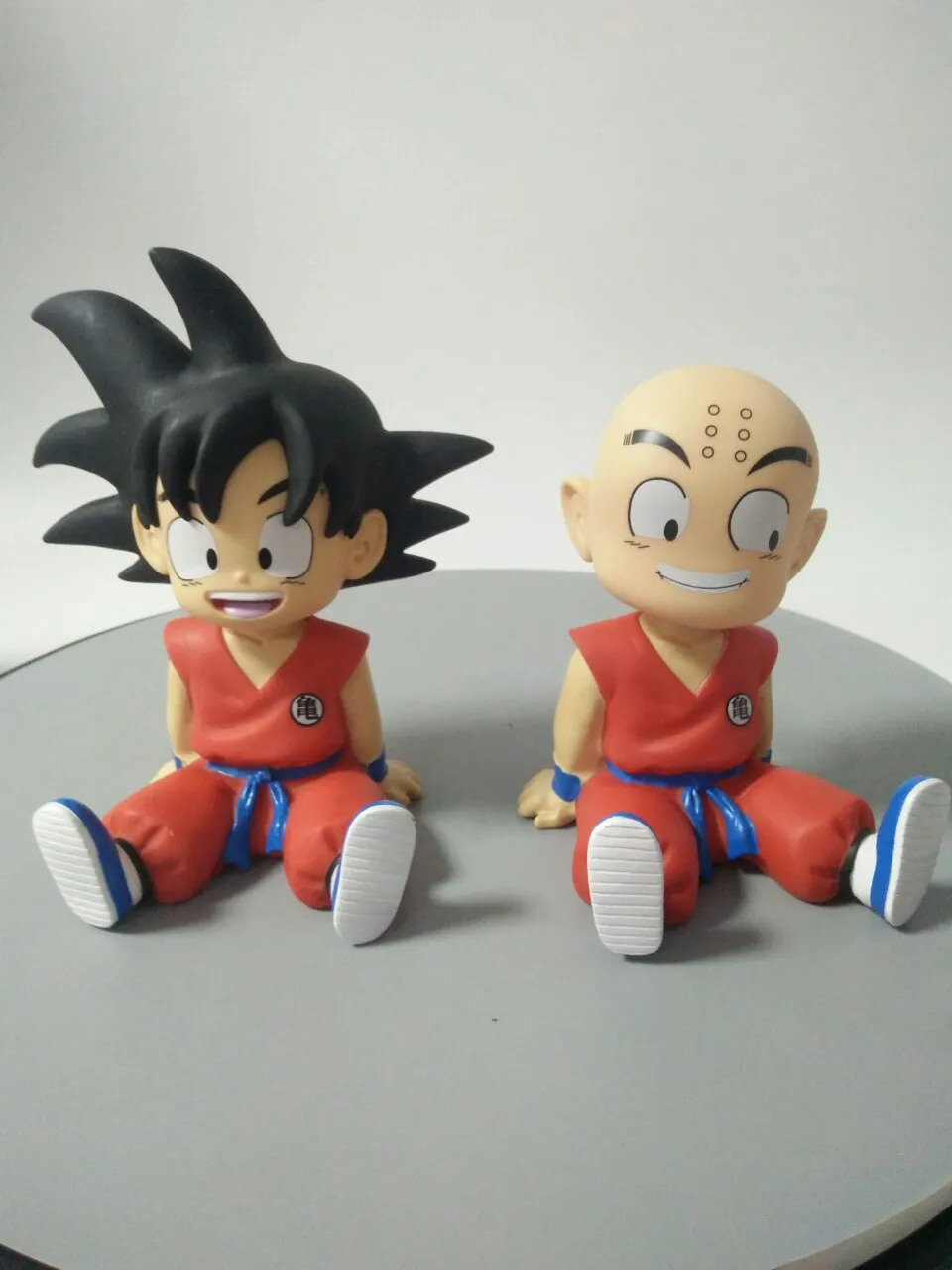 

Dragon Ball Handmade Martial Arts Association Goku Krillin Pvc Piggy Bank Handmade Anime Model Decorations Cartoon 10cm 1pcs