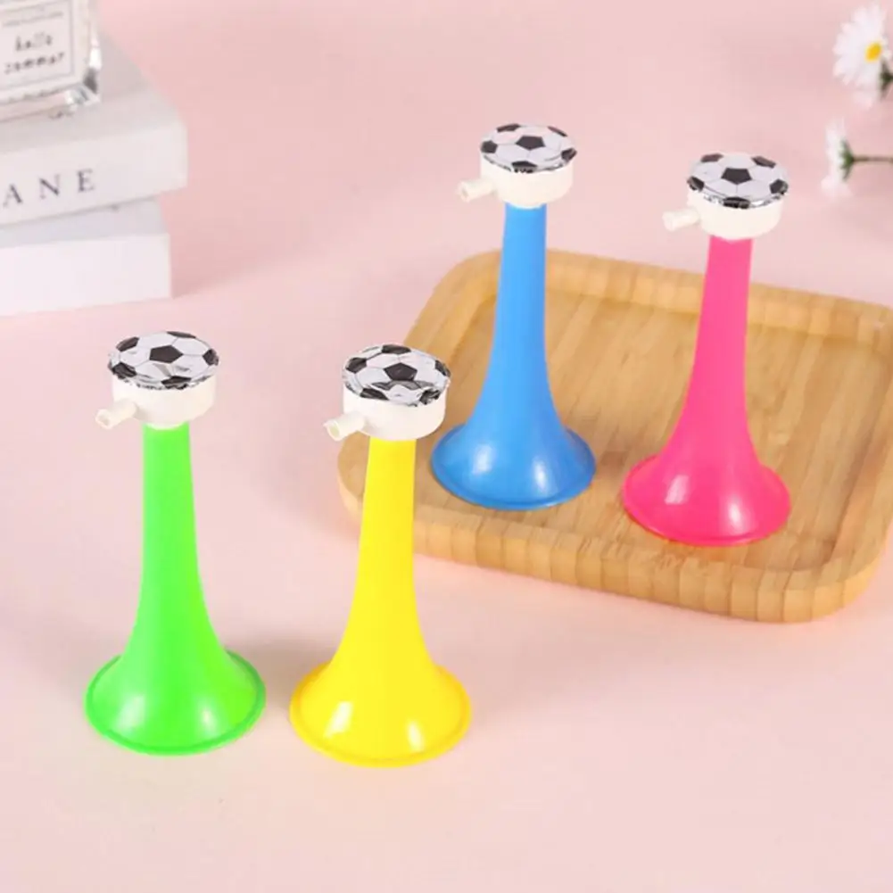 

1Pc Children Football Fan Cheer Air Horns Soccer Fans Horn Cheerleading Sports Fan Toy Plastic Trumpet Outdoor Sports Accessory