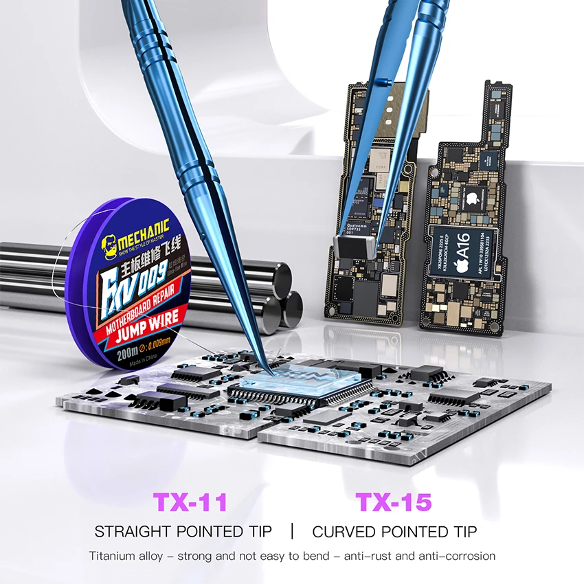 Пинцет MECHANIC TX-11 TX15 из титанового сплава