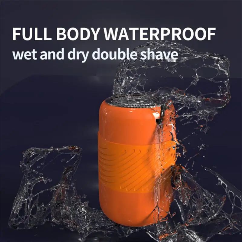 

Мини-электробритва, портативная электрическая бритва с зарядкой от Usb, Мужская бритва, электрический инструмент для бритья