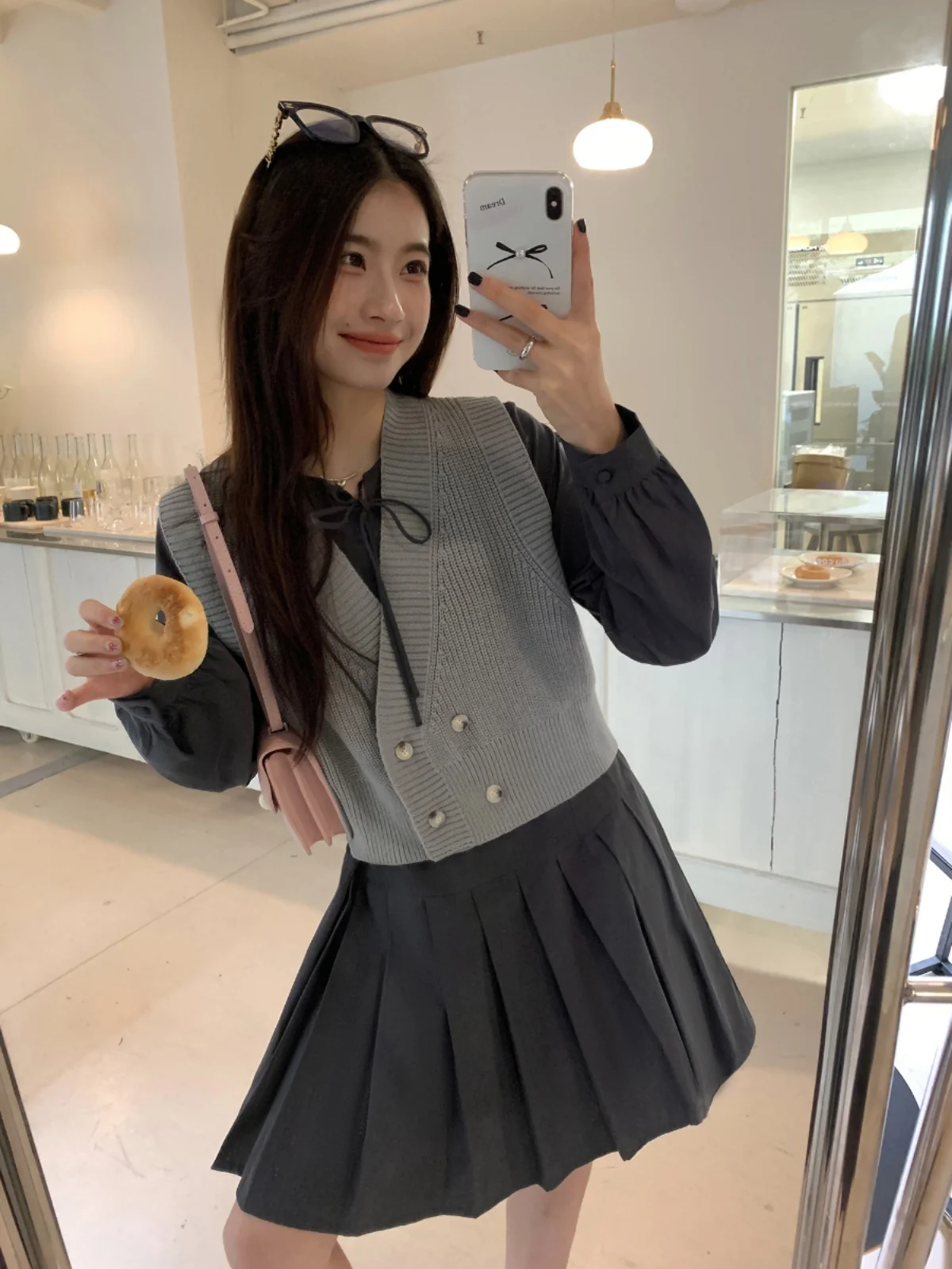 Белое платье-рубашка Pusumede с длинными рукавами женское платье ранней весны