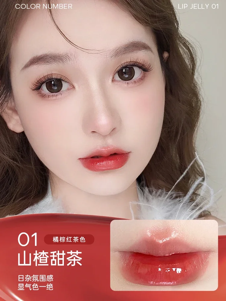 RMT романтическая Косметическая зеркальная помада Желейная губная твердая