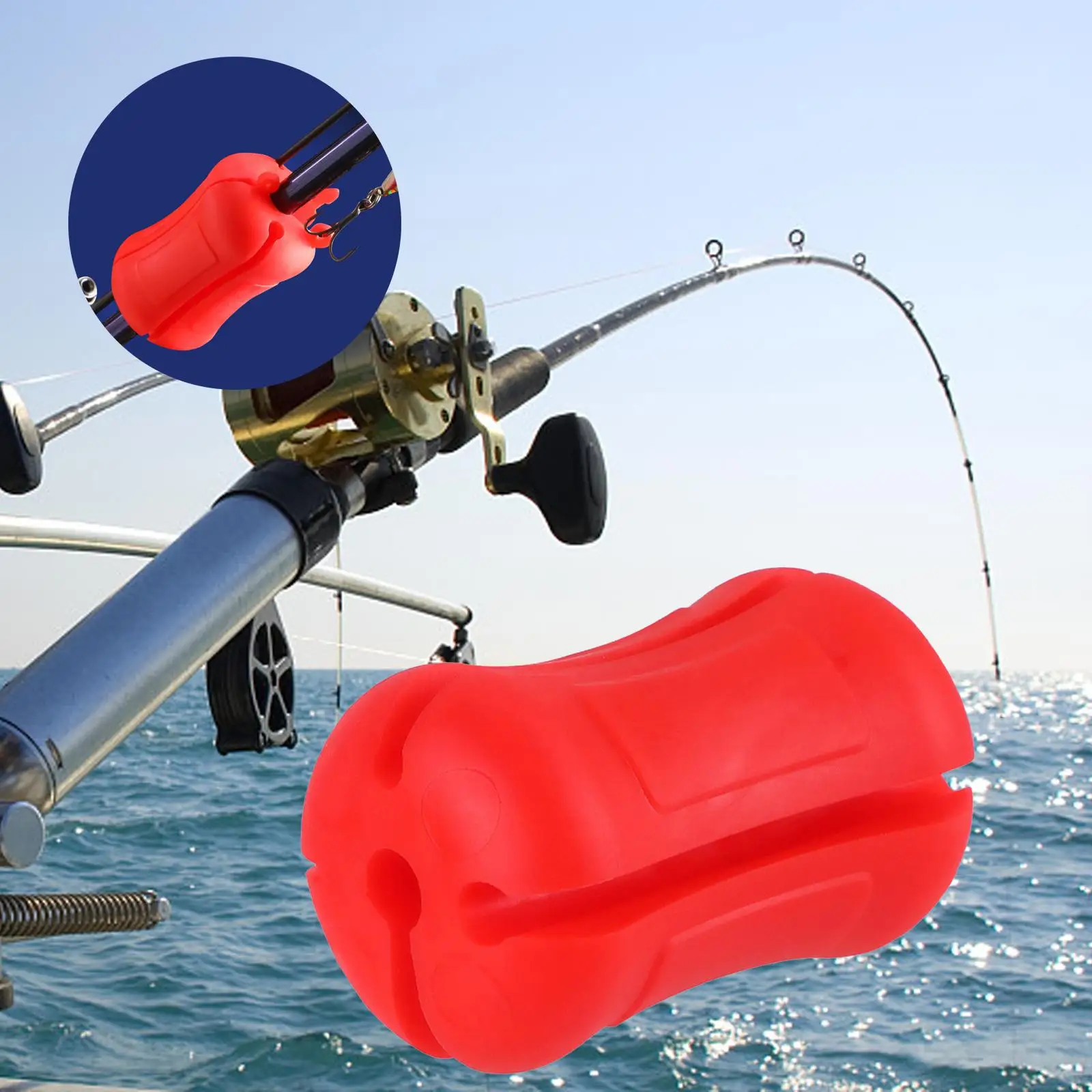 

Fishing Rod Fixed Balls Easy to Clean Fishing Tackle Reusable Bundler Fishing