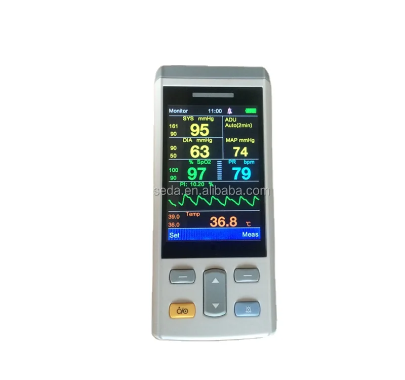 

Medical Finger Spo2 Baby Heart Rate Monitor Best Selling Digital Checking Pediatric Blood Press Monitor Analyzer