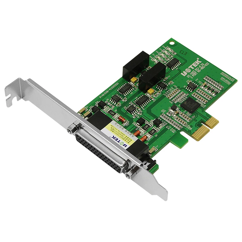 UOTEK Industrial PCI Express PCI-E к фотомагнитной последовательной карте 2 порта DB9 RS485 RS422 PCIE