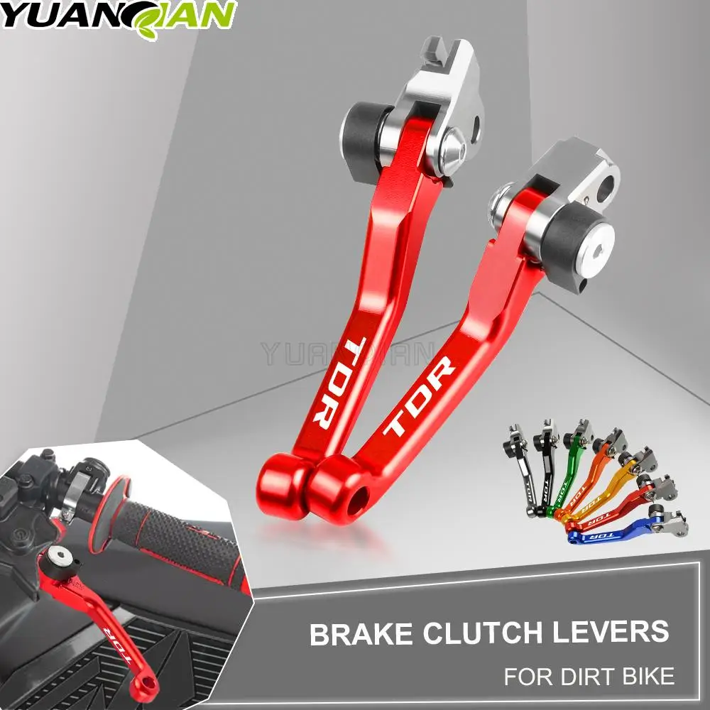 

TDR 125 250 240 Motorbike Levers Motorcycle Pivot Dirt Bike Brake Clutch Handles Levers For YAMAHA TDR240 TDR250 1988 1989 1990