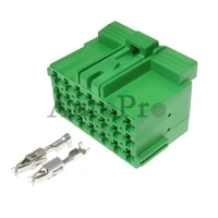1 set 21 hole automobile accessories 1 967625 4 green auto connector 967635 1 car plastic housing unsealed socket