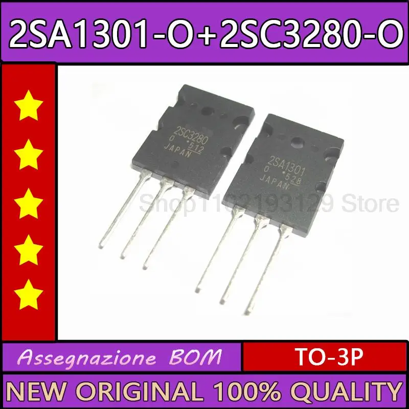 

2sa1301 сопряжение с 2sc3280 новый импортный 2sa1301-o сопряжение с 2sc3280-o