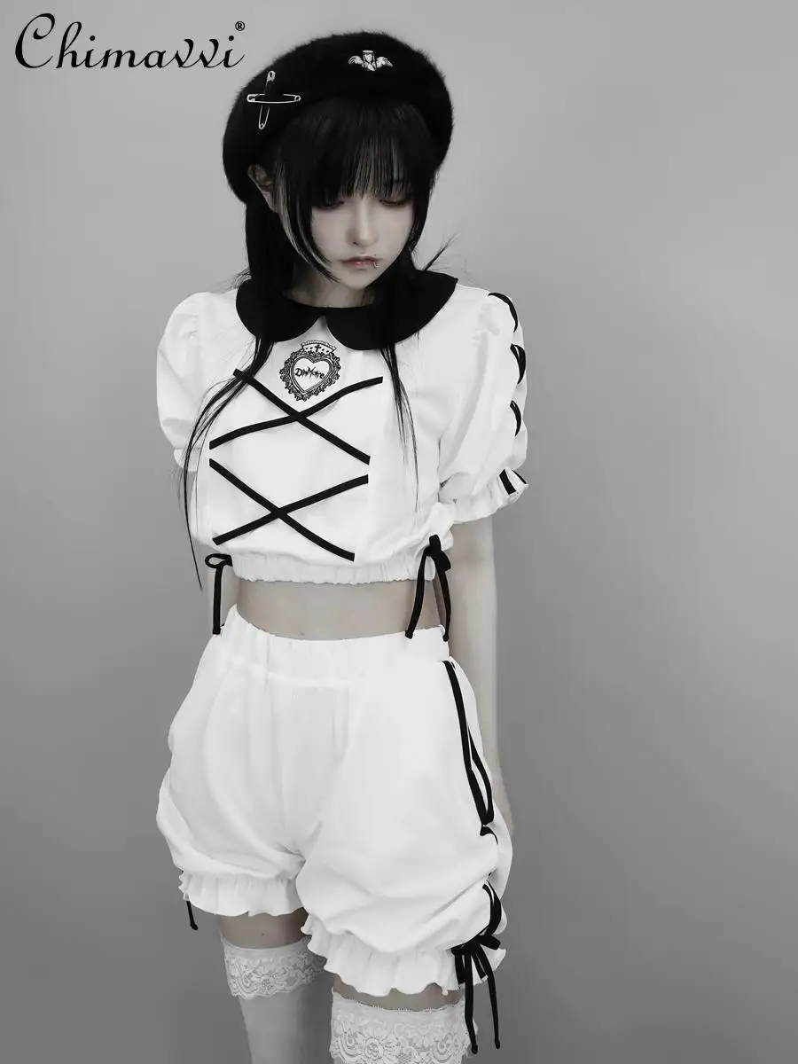 Японская серия Mine темный значок с буквенным принтом для девочек одинаковый по