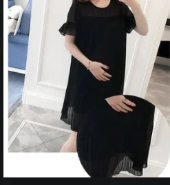 

2023 Women Maternity T Shirt Girl Shirt New Mom Big Size Loading Pregnant green Funny Baby