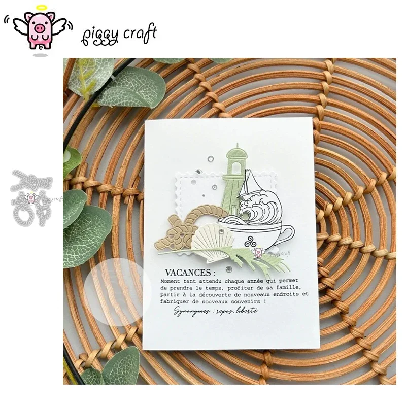 Piggy Craft металлические штампы для резки пресс-форма пеньковая веревка украшение