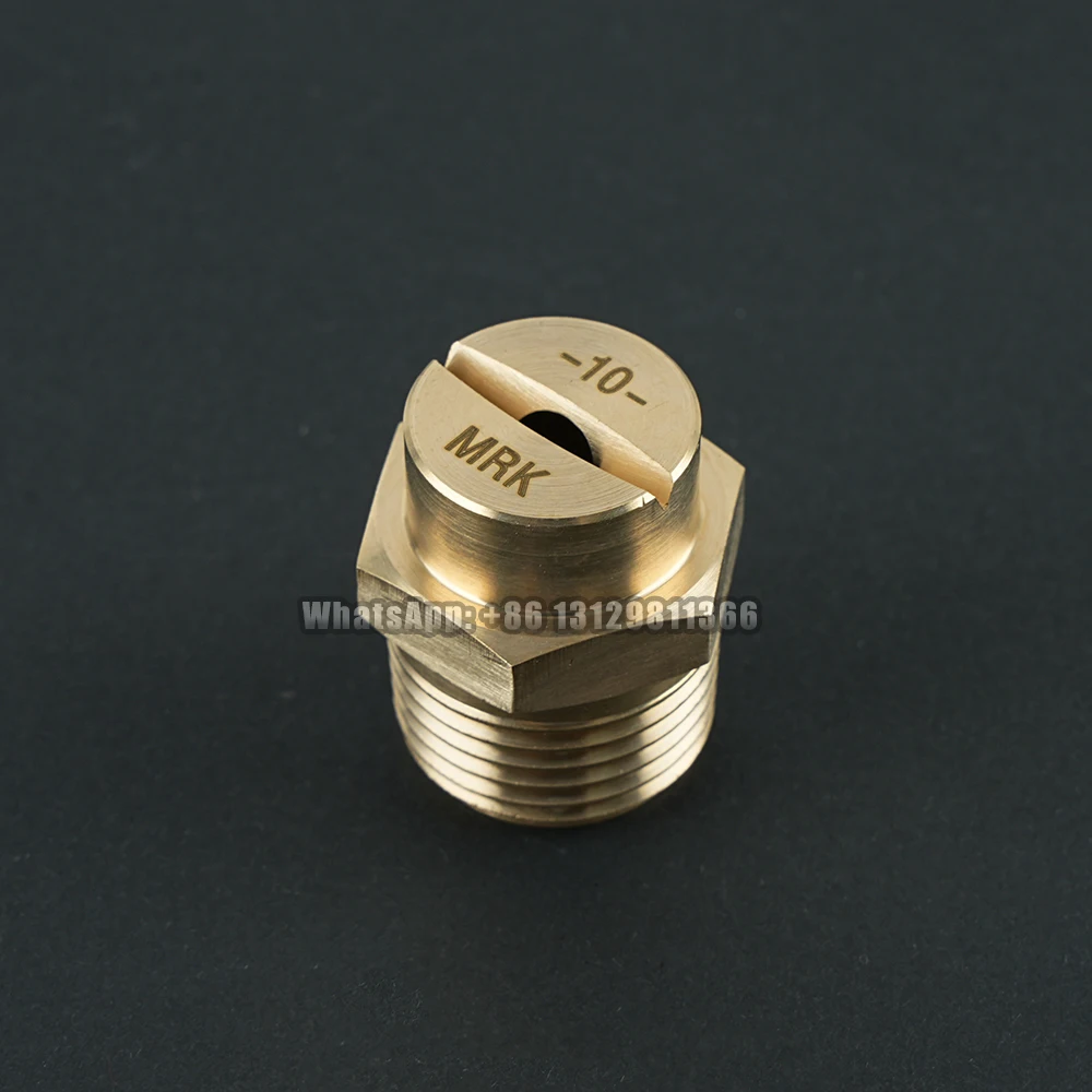 Латунная форсунка для асфальтового плоского вентилятора плоская распыления