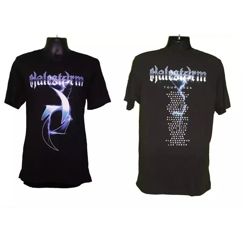 Фото Футболка Halestorm Band 2 Sided Tour 2024, полный размер S-5XL №1