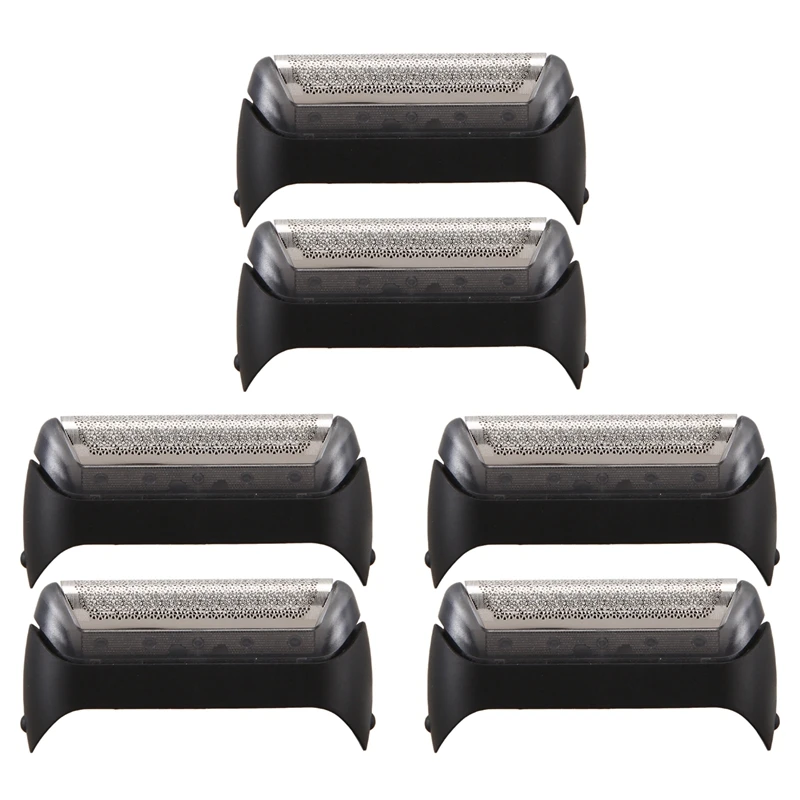 

Top Sale 6 Pcs Electric Mesh Durable Shaver Foil Head Parts For Braun 10B/20B Model 190 180 170 1775