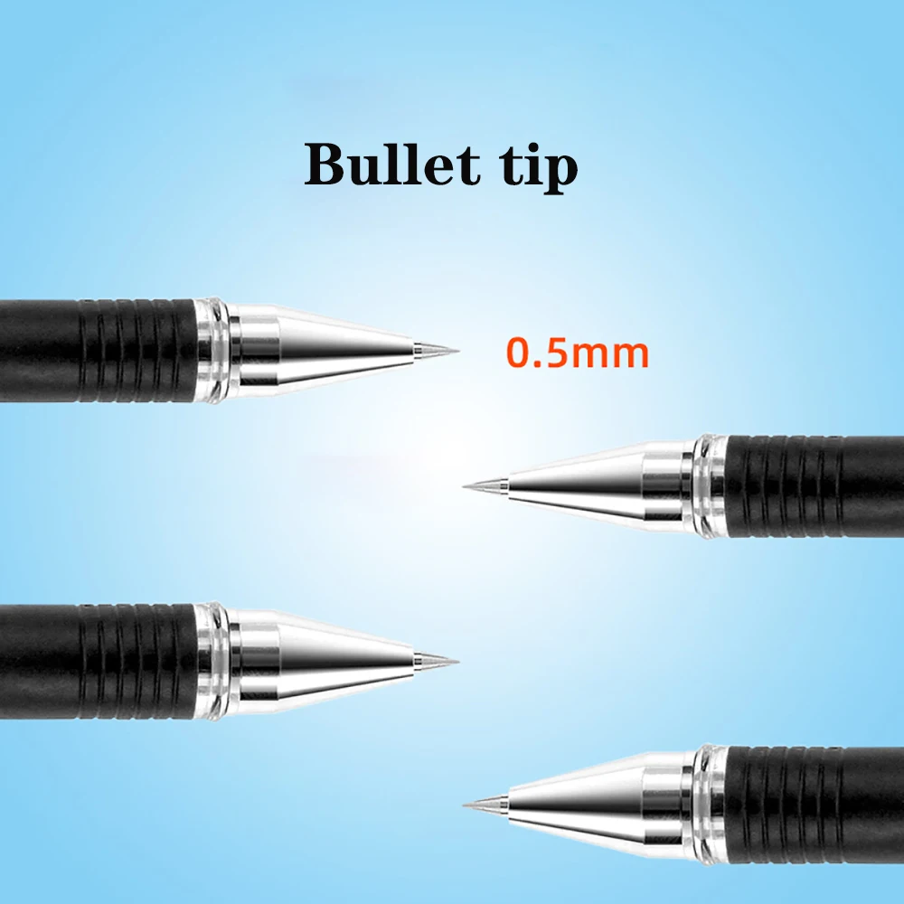 Ручка-пилот гелевая в японском стиле супер гладкая большой емкости 0 5 мм 1 шт.