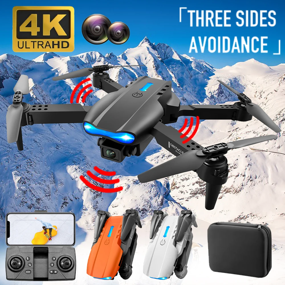 

LSRC E99 K3 PRO Mini Drone 4K HD camera WIFI FPV Obstacle Avoidance Foldable Profesional RC Dron Quadcopter Helicopter Toys