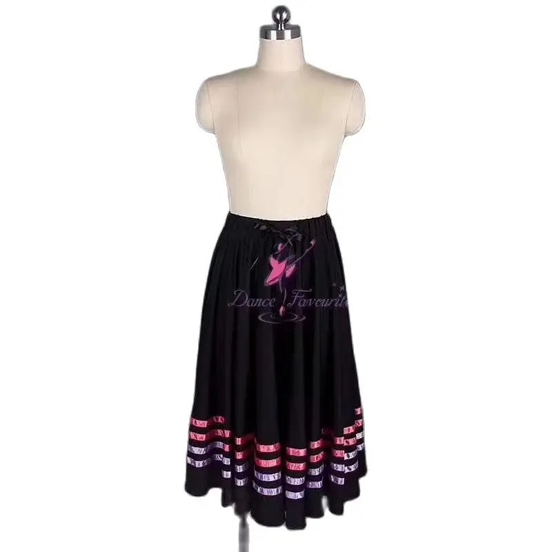 Adult Character Dance Skirts 4 color Ribbons Children for Kids Nylon Teacher's Ankle Length | Тематическая одежда и