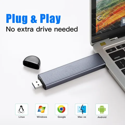 Корпус для M.2 SSD IRhasta алюминиевый USB 3.1 Gen 2