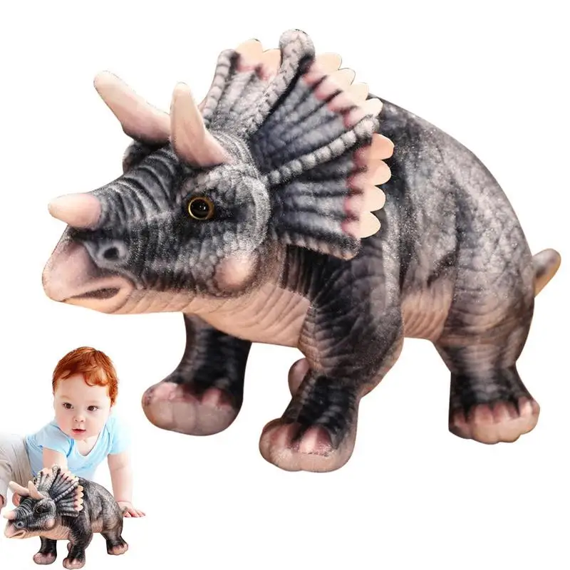 

Динозавр, плюшевая игрушка, милая искусственная животная, Трицератопс, Мягкое Животное, плюшевая игрушка, трицератопс, искусственное живот...