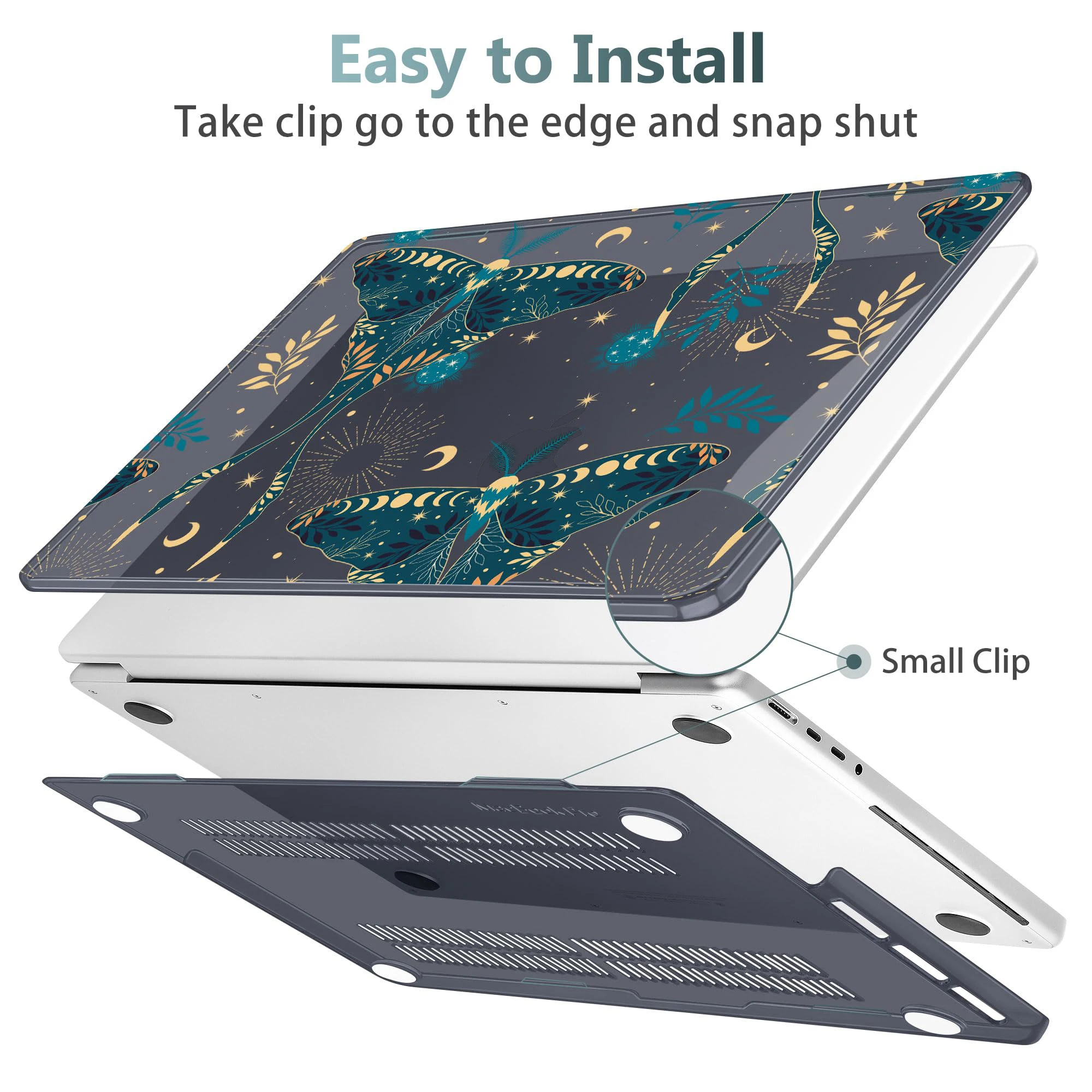 Чехол для ноутбука A2337 Macbook Air 13 M1 M2 m3 6 15 3 дюйма A2681 A3113 A2941 Cover 2021 2022 Shell Pro 14 16 A2992 A2991 2024