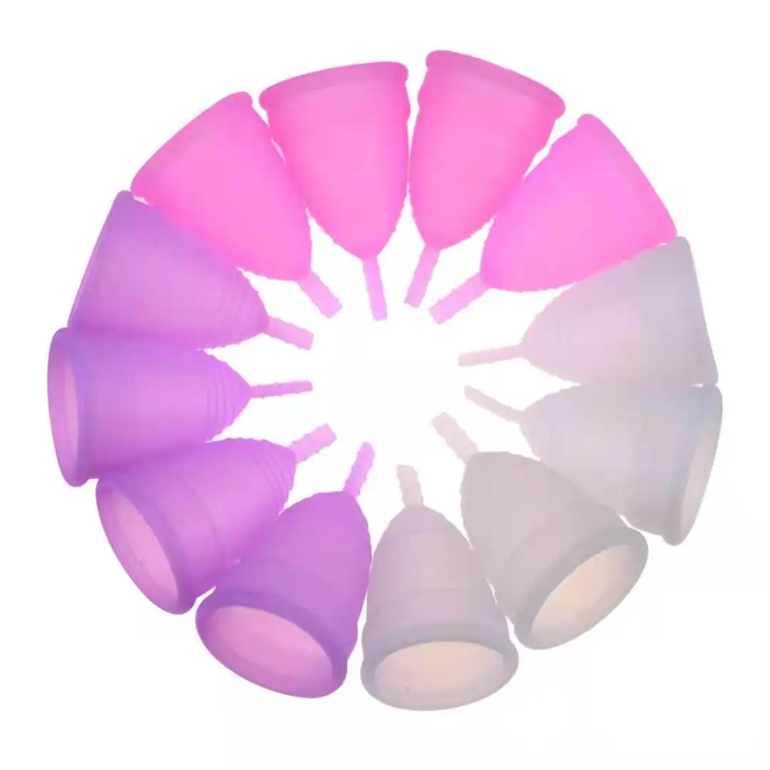 

Silicone Menstrual Cup Sports Swimming Aunt Silicone Women's Menstrual Cup silicone cup foldable silicone cup period cup