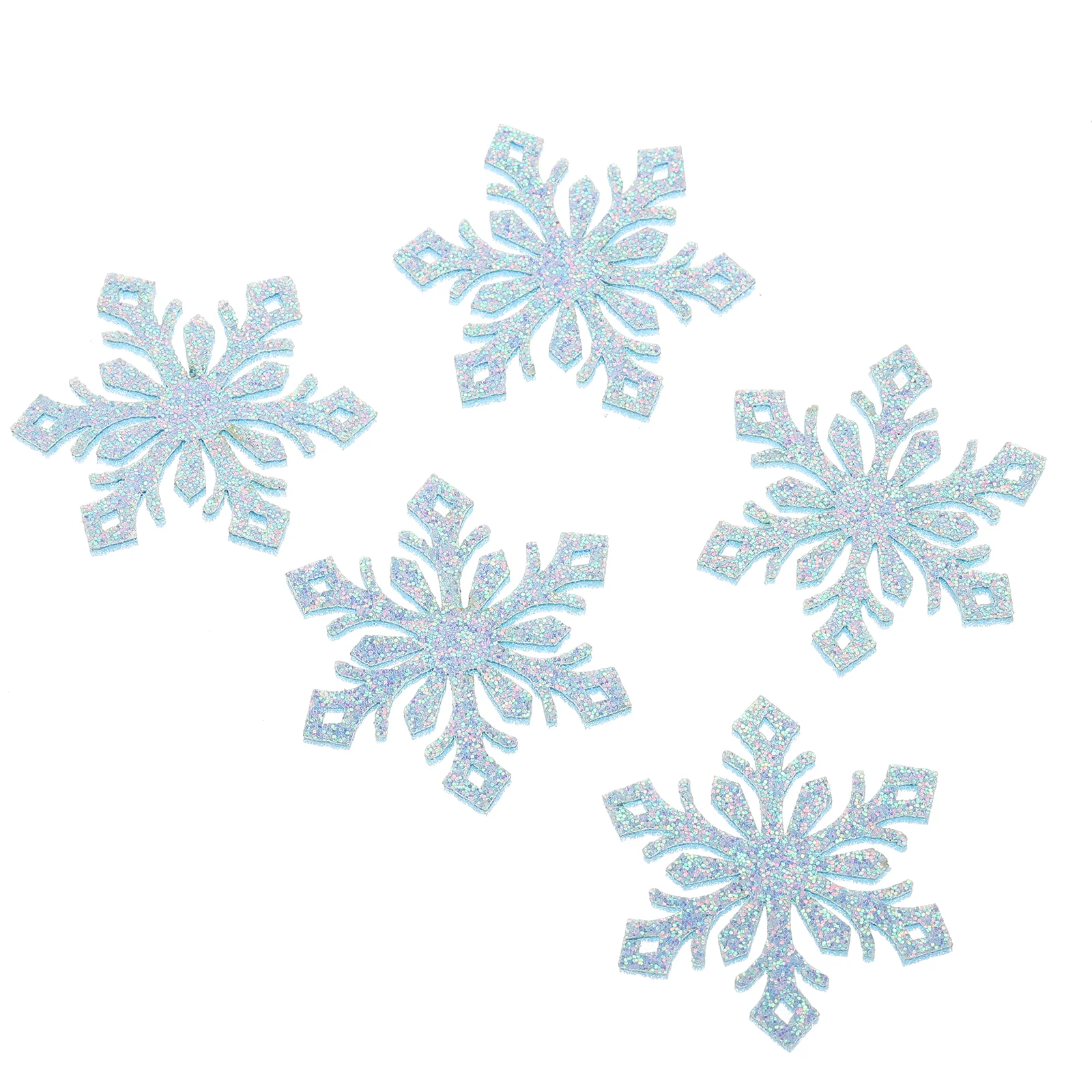 

30pcs Headwear Accessories Snowflake DIY Handcraft Decor DIY Hairpin Ornament