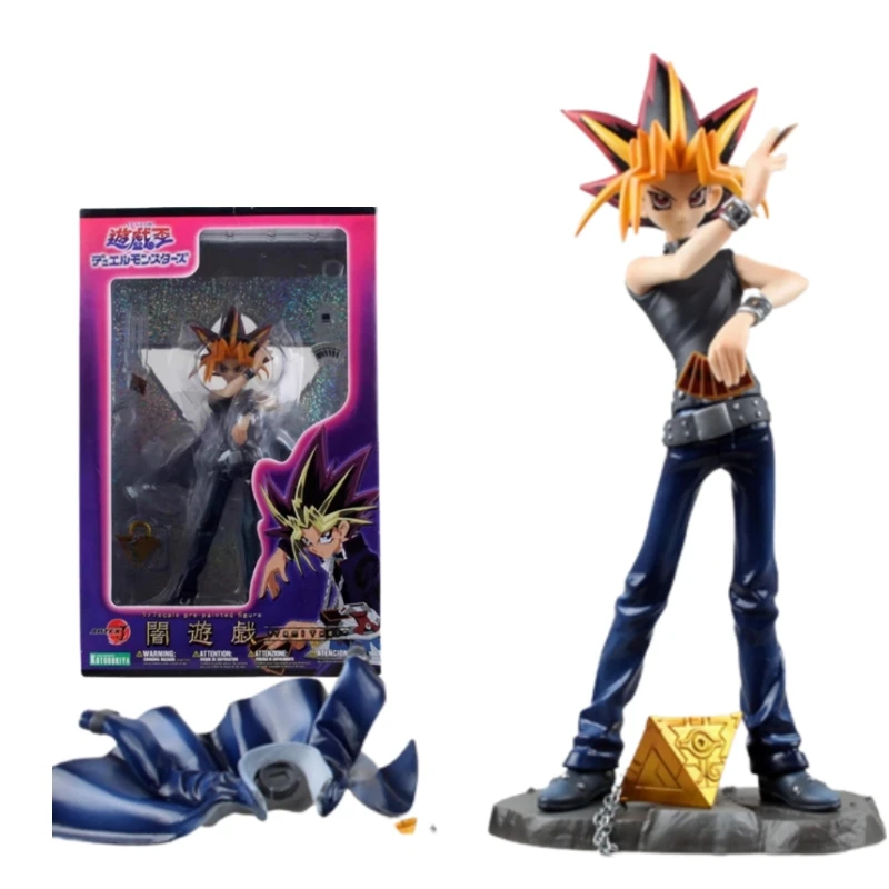 

20cm Anime Yu-gi-oh! Figure Yugioh Model Dolls Figurine Manga Yugi Muto Pharaoh Atum Toy Gift Action Figure Collectible Children