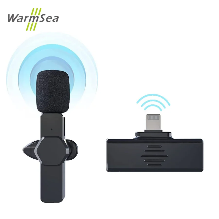 

Wireless Lavalier Microphone Broadcast Lapel Microphones Set Short Video Recording Chargeable Handheld Microphone Live Streaming