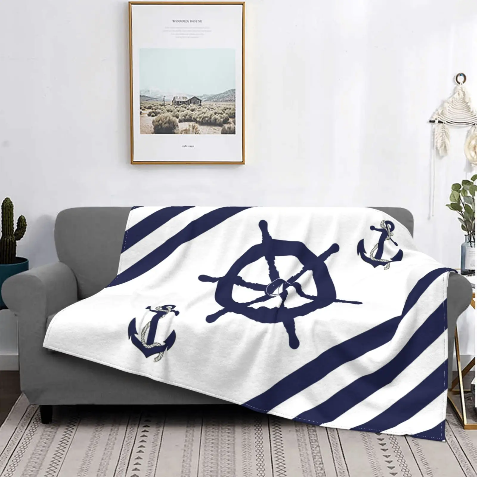 Bed Blanket Soft Flannel Blanket Throw Blanket Lunch Break B