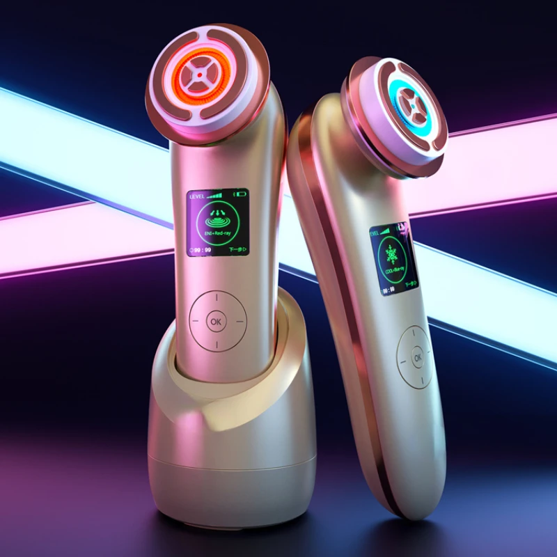 

9 in one functions electronic RF face beauty gadgets 2021 technologies