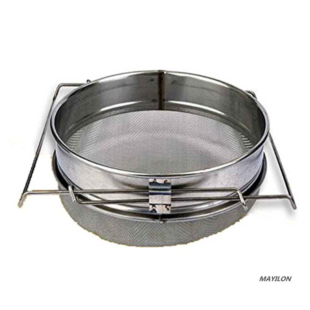 

Stainless Steel Beekeeping Tool Nylon Honey Filter Professional Beekeeper Tools