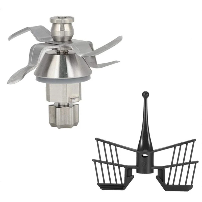 

Stainless Steel Blender Blade Stirring Attachment Whisk Butterfly Replacement Accessories for Vorwerk Thermomix TM31