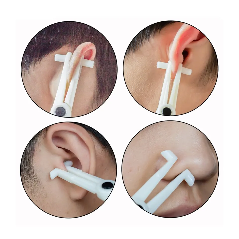 3 Шт. Профессиональные Одноразовые Щипцы Для Пирсинга Пластиковый Зажим Ушей Губ