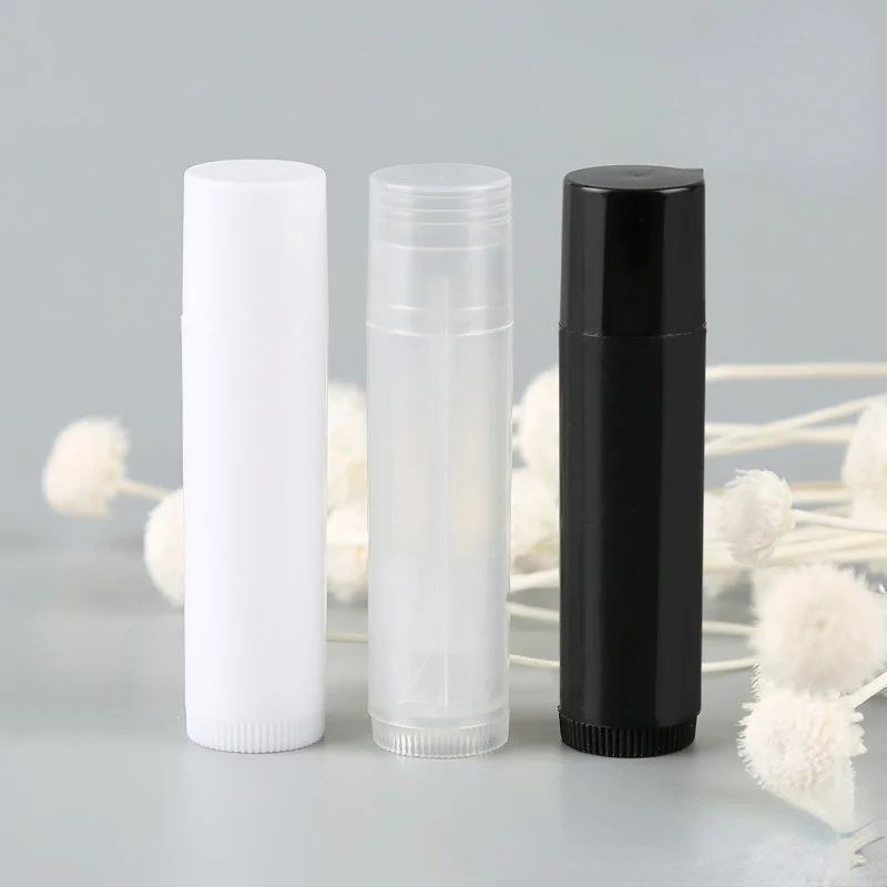 

100 Pcs 5ml Empty Lip Gloss Tubes Empty Cosmetic Containers Lipstick Jars Balm Tube Cap Container Travel Makeup Tools