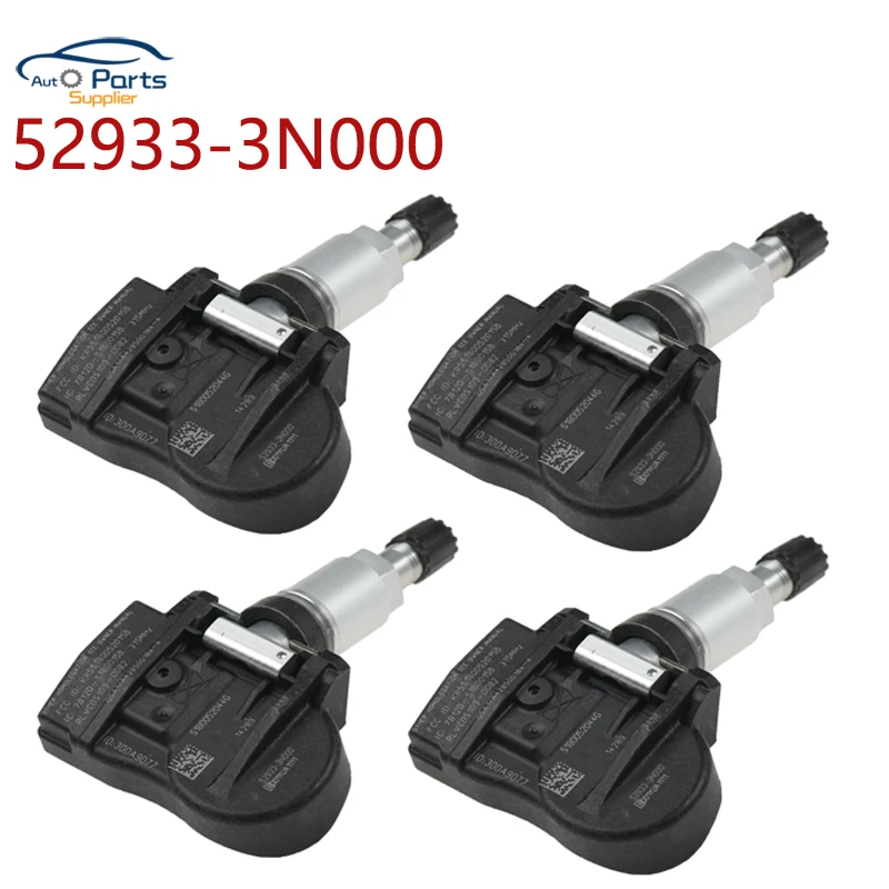 

4 шт./лот 52933-3N000 315 МГц для Hyundai Elantra GT Equus Genesis Coupe Santa Fe Kia Cadenza Optima TPMS датчик шин 52933-2M550