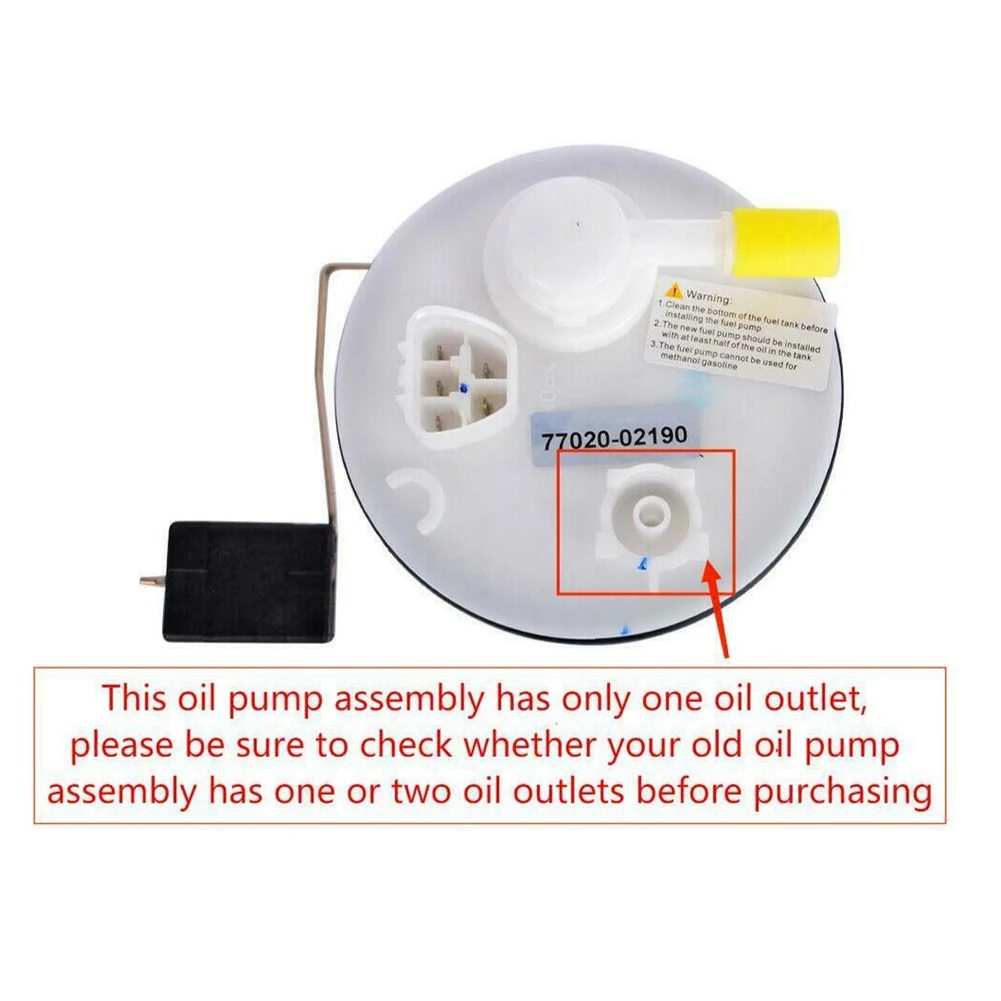 

High Quality Fuel Pump Module Assembly Parts 77020-02190 EFP-567M GE413 MOD-117 For Corolla LUXEL ZZE122R 1.8L