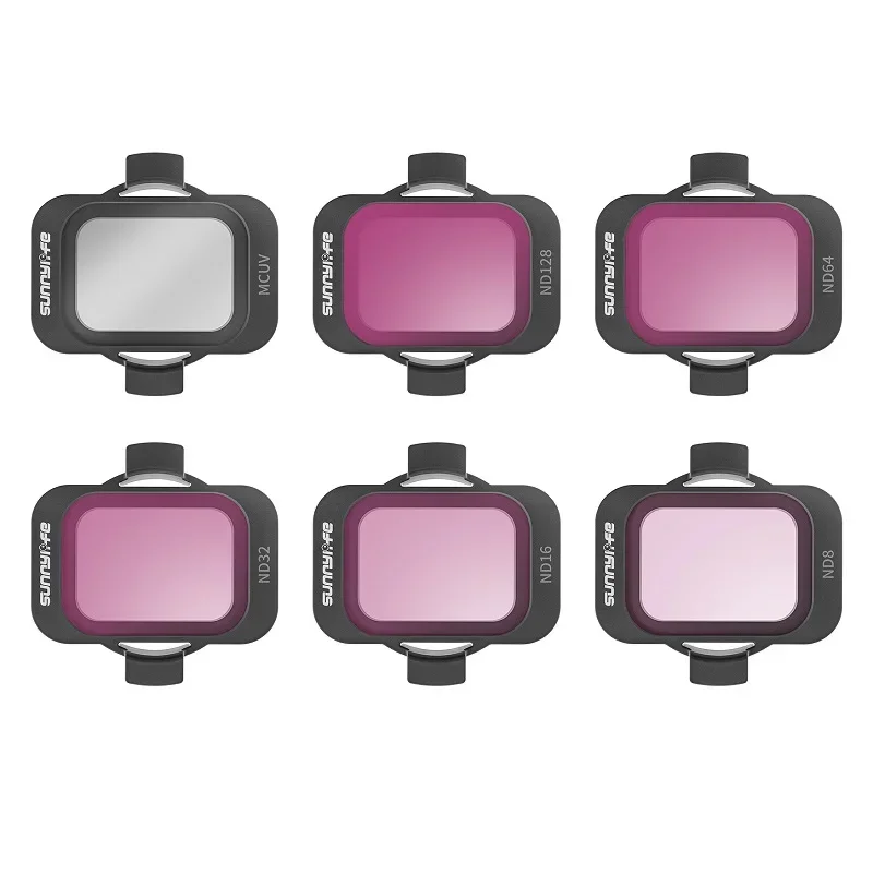 Наборы фильтров для объектива DJI Avata 2 фильтр ND64 ND128 светоотражающий MCUV Traverser ND16