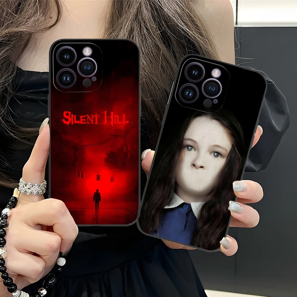 Чехол для мобильного телефона с тихим изображением холма iPhone 16 15 14 13 12 11 X XR XS 8 7 Pro