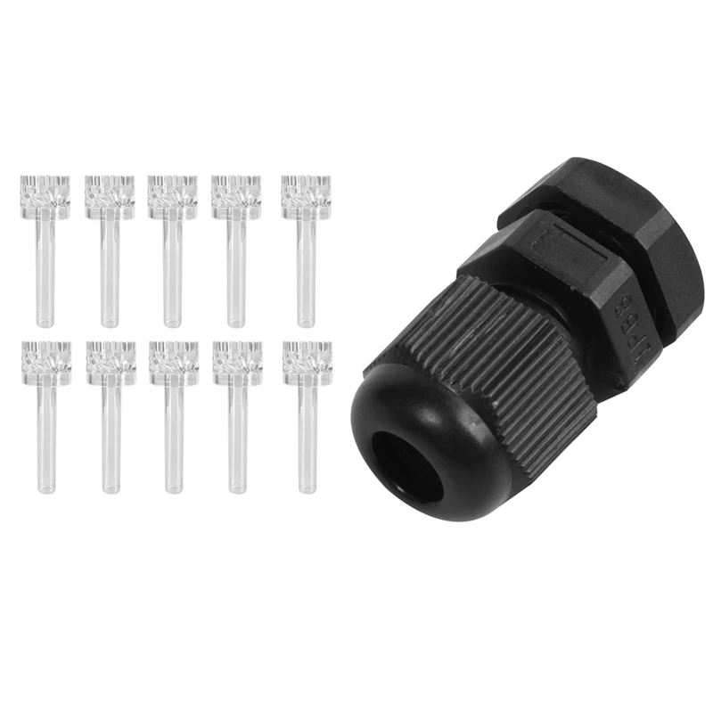 

New-50Pcs PG7 разгрузка натяжения, шнур захват, кабельная втулка 3,5-6 мм и 10X аквариумный фильтр обезжиривающий пленка поплавок