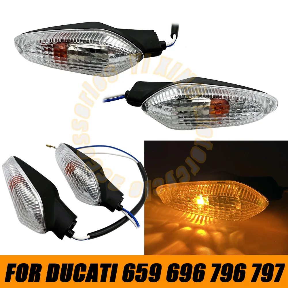 

cornering lamp for Monster 659 696 796 797 821 1100/S/EVO 1200 Streetfighter 848 1099 S Signal lamp turn indicator lightrear