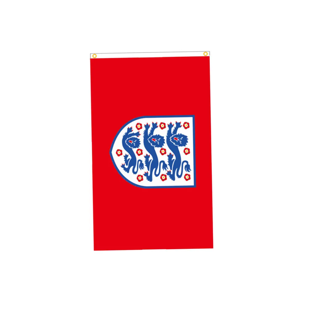 

Флаг Англии 90x150 см, Официальный Европейский Кубок с 3 львами, внешний цифровой печатный знак, баннер для вечевечерние