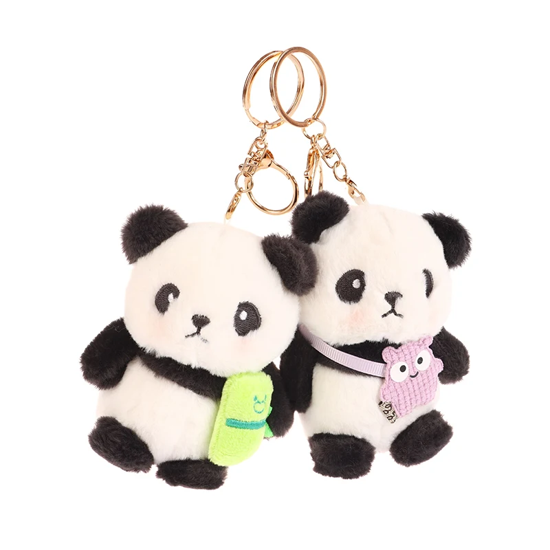 Брелок для ключей в виде милой мультяшной панды 11 см