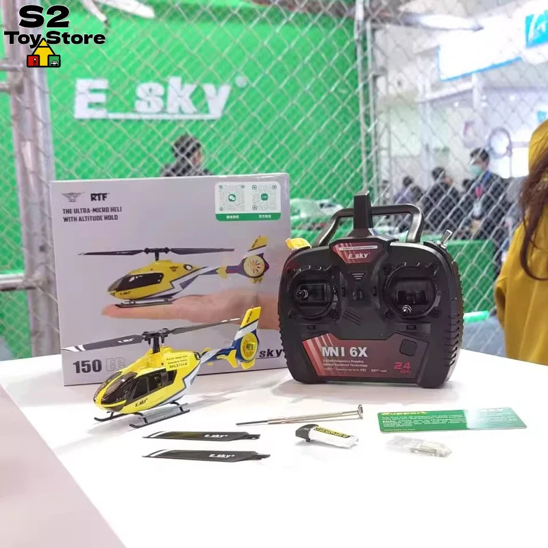 Фото Радиоуправляемый вертолет ESKY 150EC Hummingbird: реалистичная модель самолета для симуляции полетов, электрическая летающая игрушка для мальчиков №1