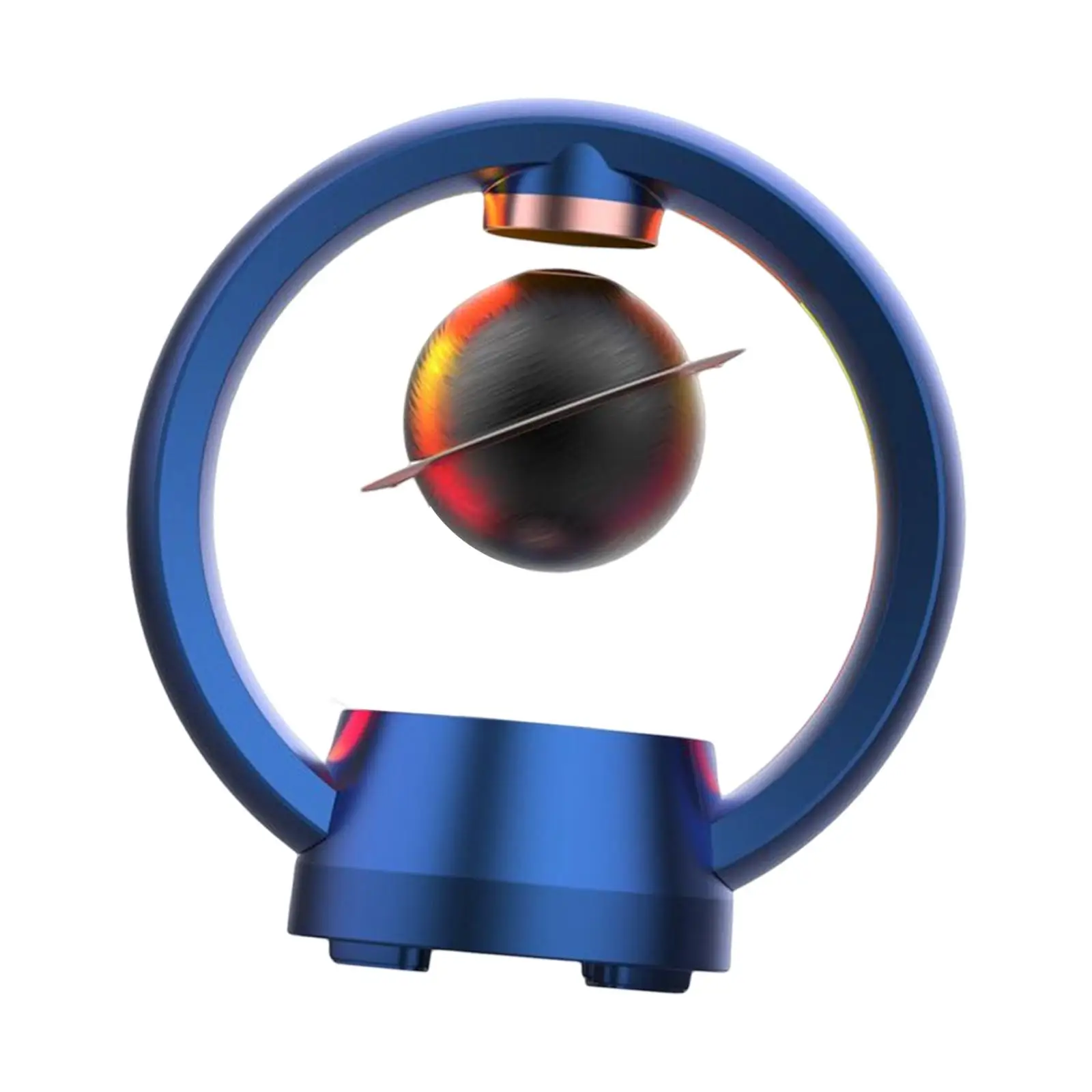 

Magnetic Levitating Speaker Creative Touch Control Floating Planet Theme with RGB Light V5.0 for Office Classroom Desk Home Gift